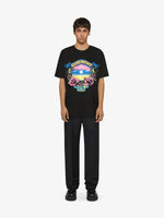 Rose Flower Print T Shirt