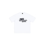 HAND DRAWN T-SHIRT MEDIUM FIT IN BLACK