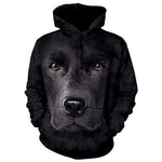 3D Graphic Printed Hoodies Dog