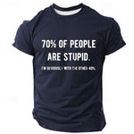 Men's American US Flag Funny Slang T shirt