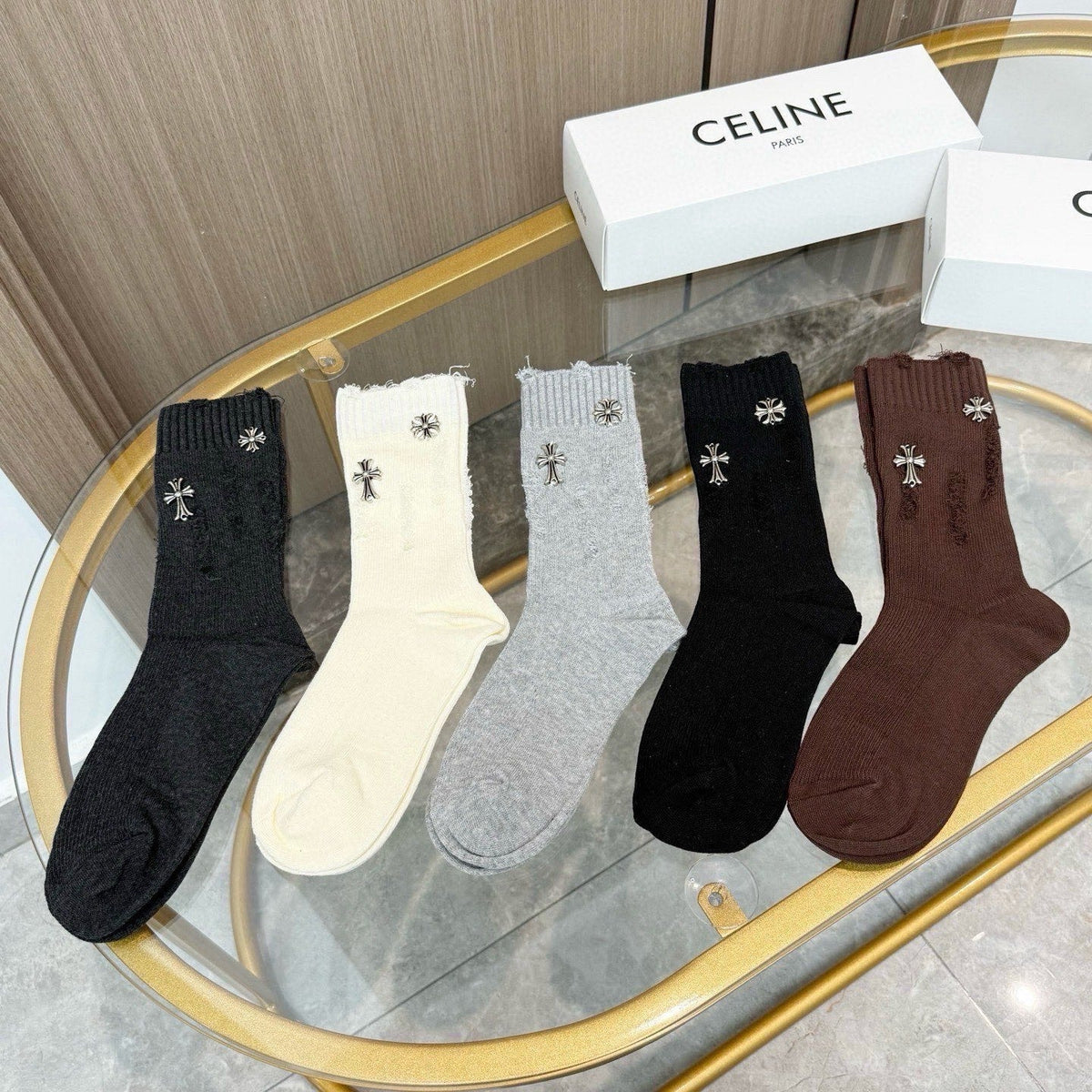 5-Pair Comfort Socks Set (1 BOX)-3