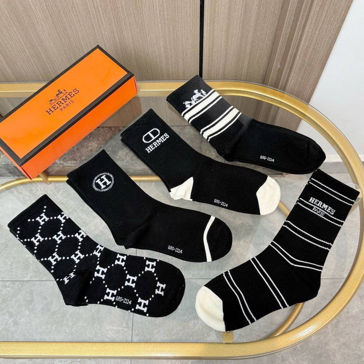5-Pair Comfort Socks Set (1 BOX)-5
