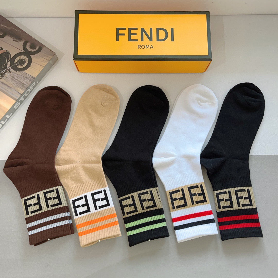 5-Pair Comfort Socks Set (1 BOX)-21