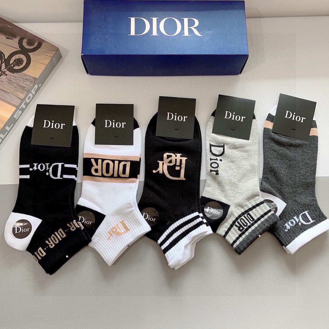 5-Pair Comfort Socks Set (1 BOX)-24