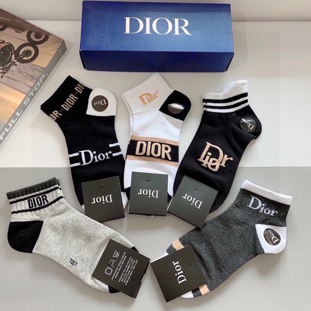 5-Pair Comfort Socks Set (1 BOX)-24