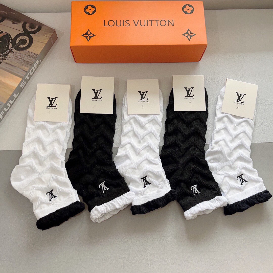 5-Pair Comfort Socks Set (1 BOX)-31