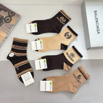 5-Pair Comfort Socks Set (1 BOX)-38