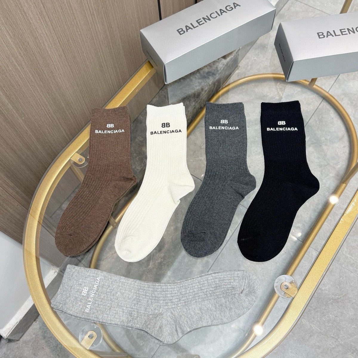 5-Pair Comfort Socks Set (1 BOX)-50