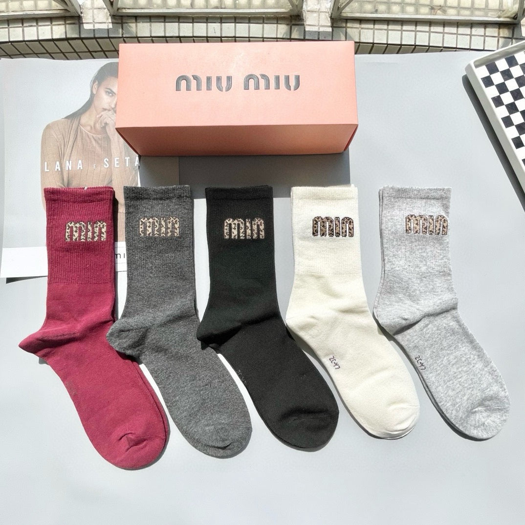 5-Pair Comfort Socks Set (1 BOX)-53
