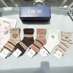 5-Pair Comfort Socks Set (1 BOX)-60