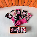 5-Pair Comfort Socks Set (1 BOX)-71