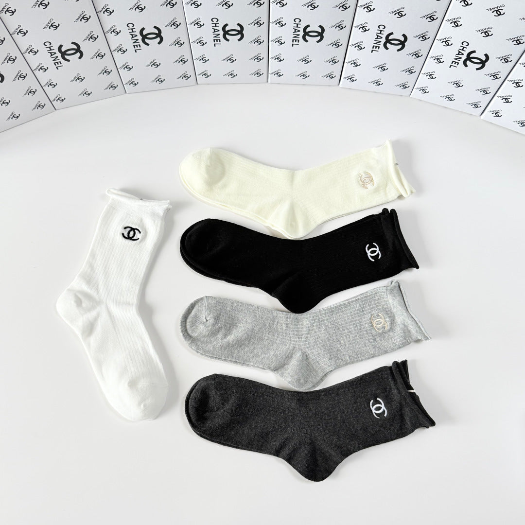 5-Pair Comfort Socks Set (1 BOX)-74