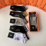 5-Pair Comfort Socks Set (1 BOX)-77