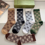 5-Pair Comfort Socks Set (1 BOX)-83