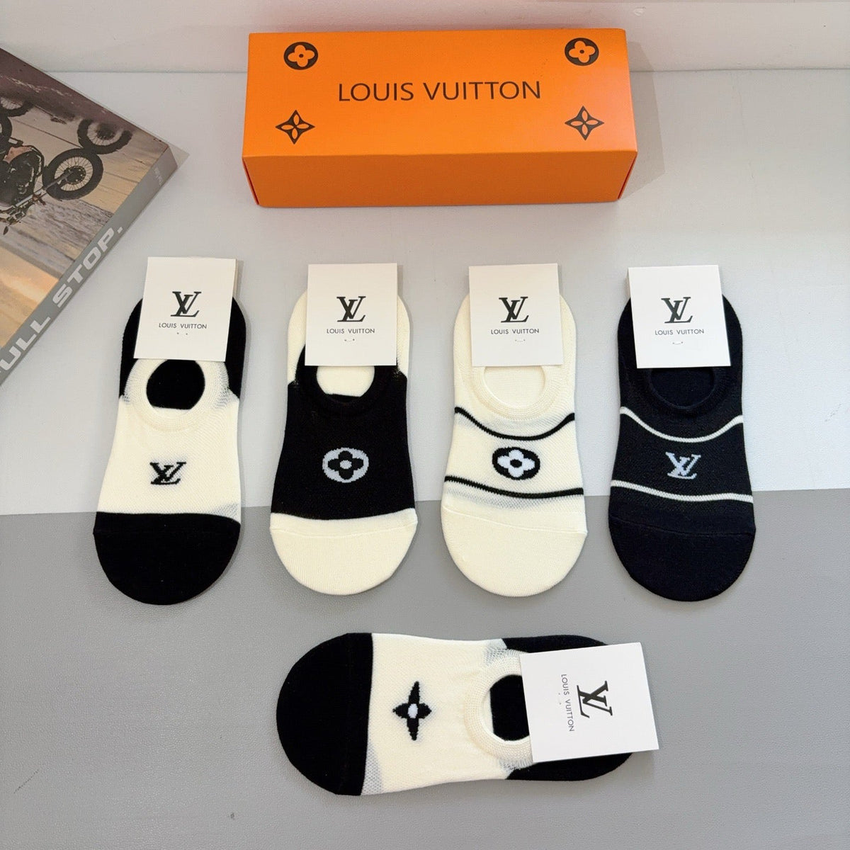 5-Pair Comfort Socks Set (1 BOX)-84