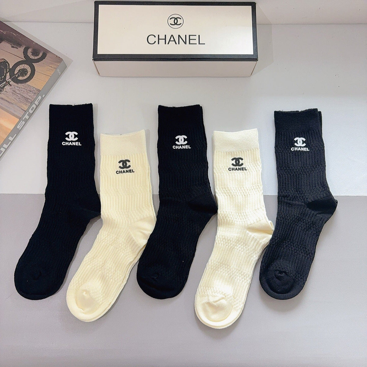 5-Pair Comfort Socks Set (1 BOX)-86