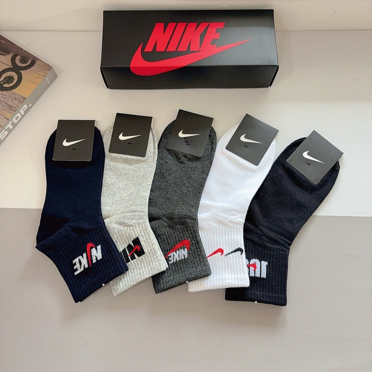 5-Pair Comfort Socks Set (1 BOX)-88