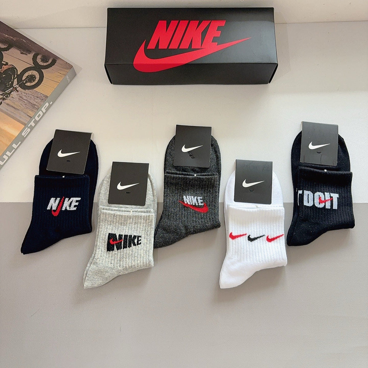 5-Pair Comfort Socks Set (1 BOX)-88
