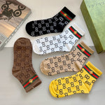 5-Pair Comfort Socks Set (1 BOX)-89