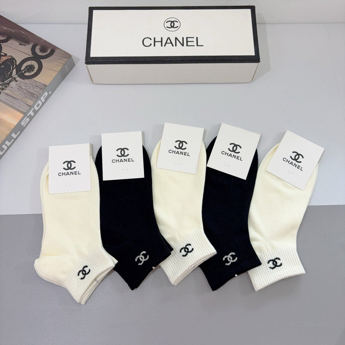 5-Pair Comfort Socks Set (1 BOX)-94