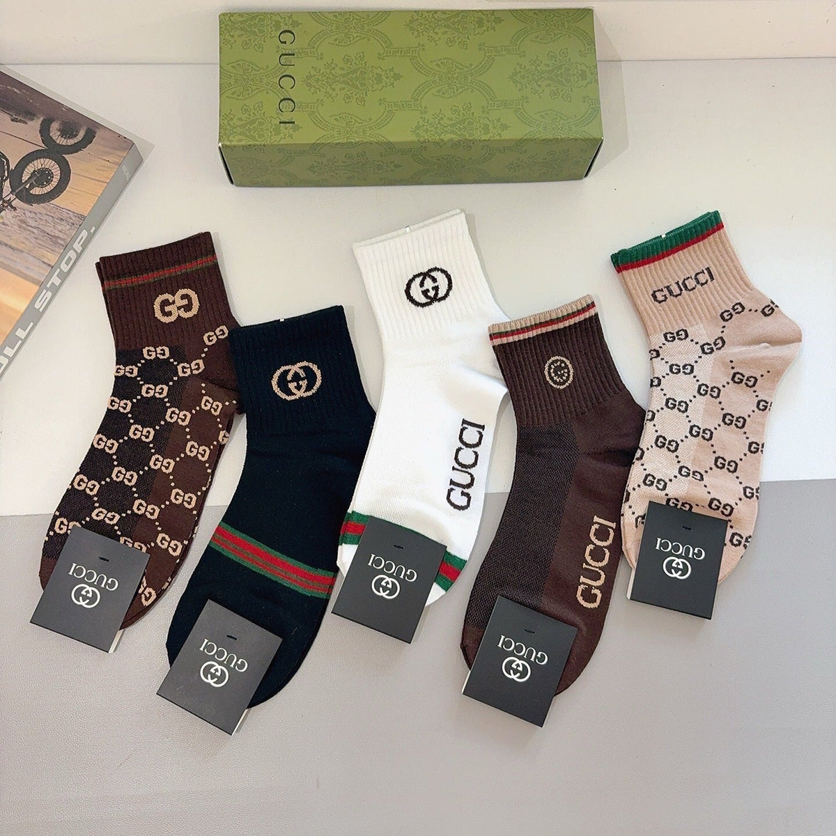 5-Pair Comfort Socks Set (1 BOX)-99