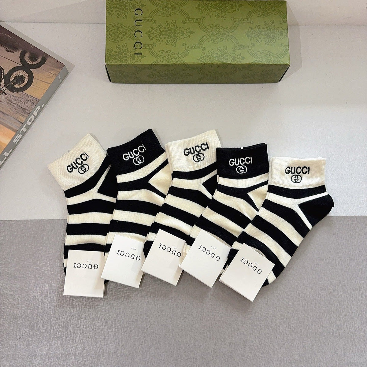 5-Pair Comfort Socks Set (1 BOX)-101