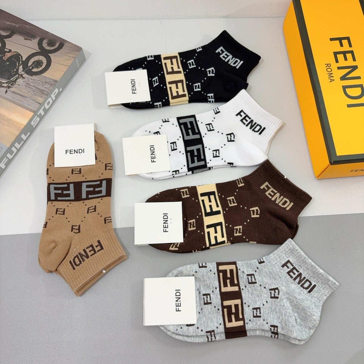 5-Pair Comfort Socks Set (1 BOX)-102