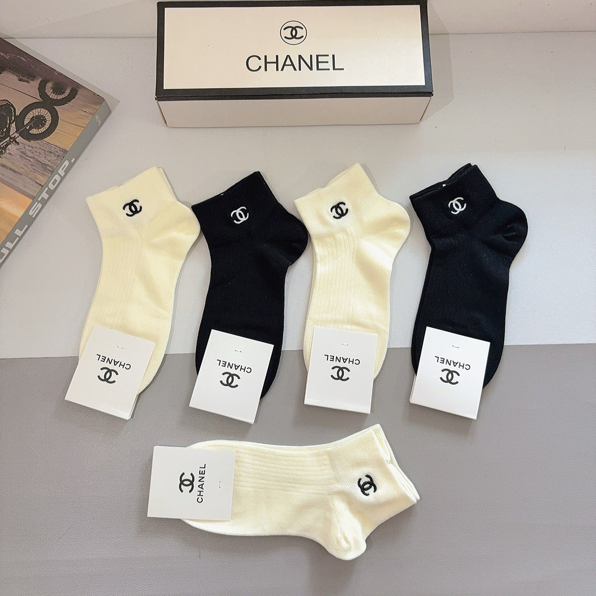 5-Pair Comfort Socks Set (1 BOX)-114