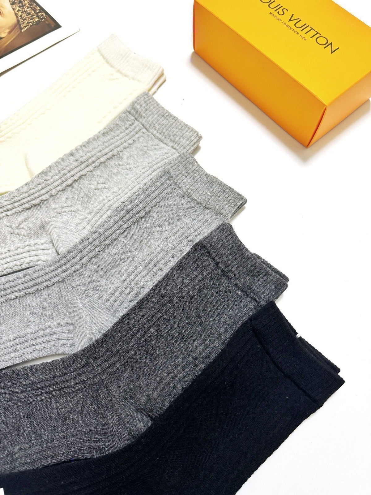 5-Pair Comfort Socks Set (1 BOX)-120