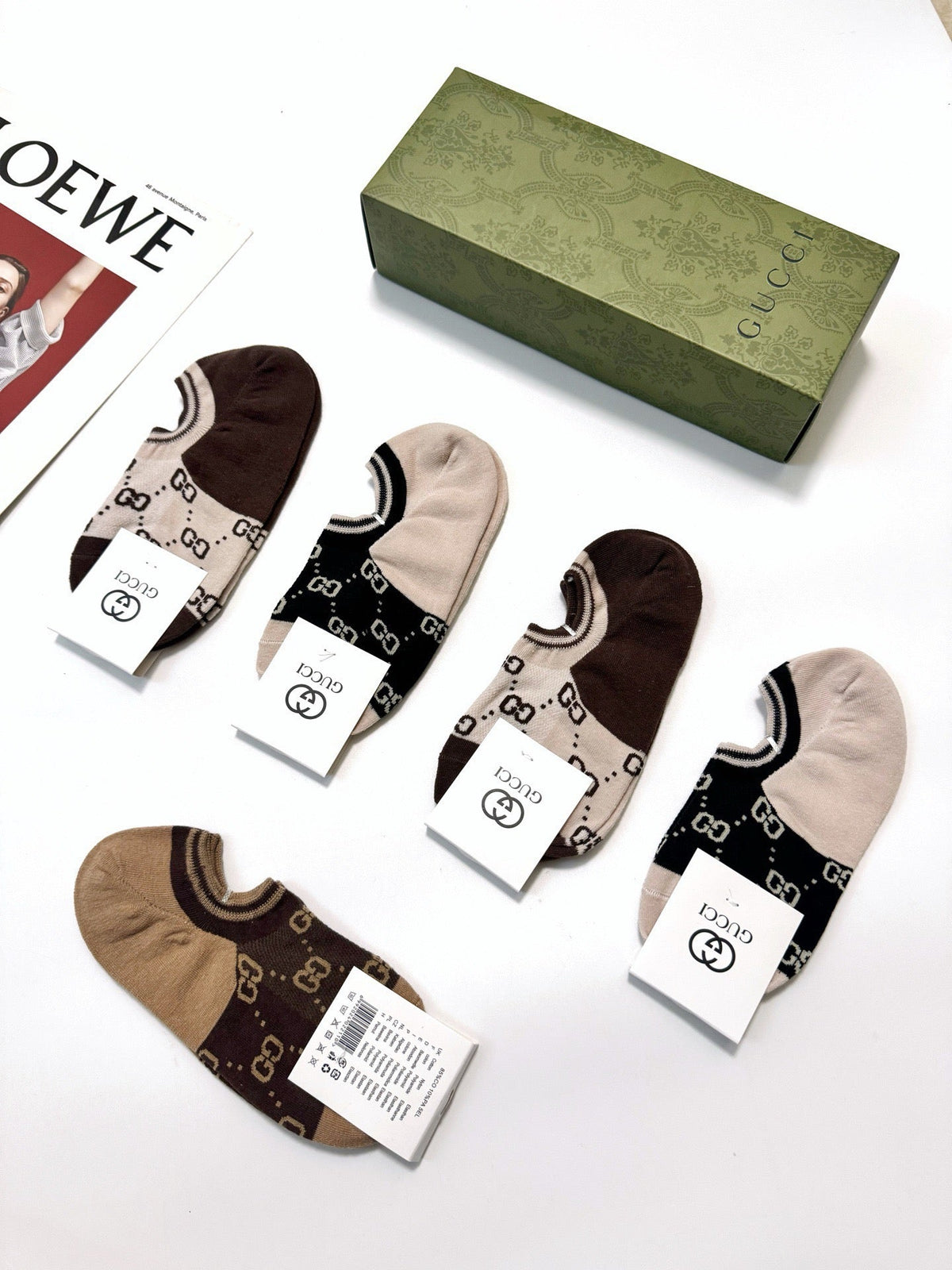5-Pair Comfort Socks Set (1 BOX)-121