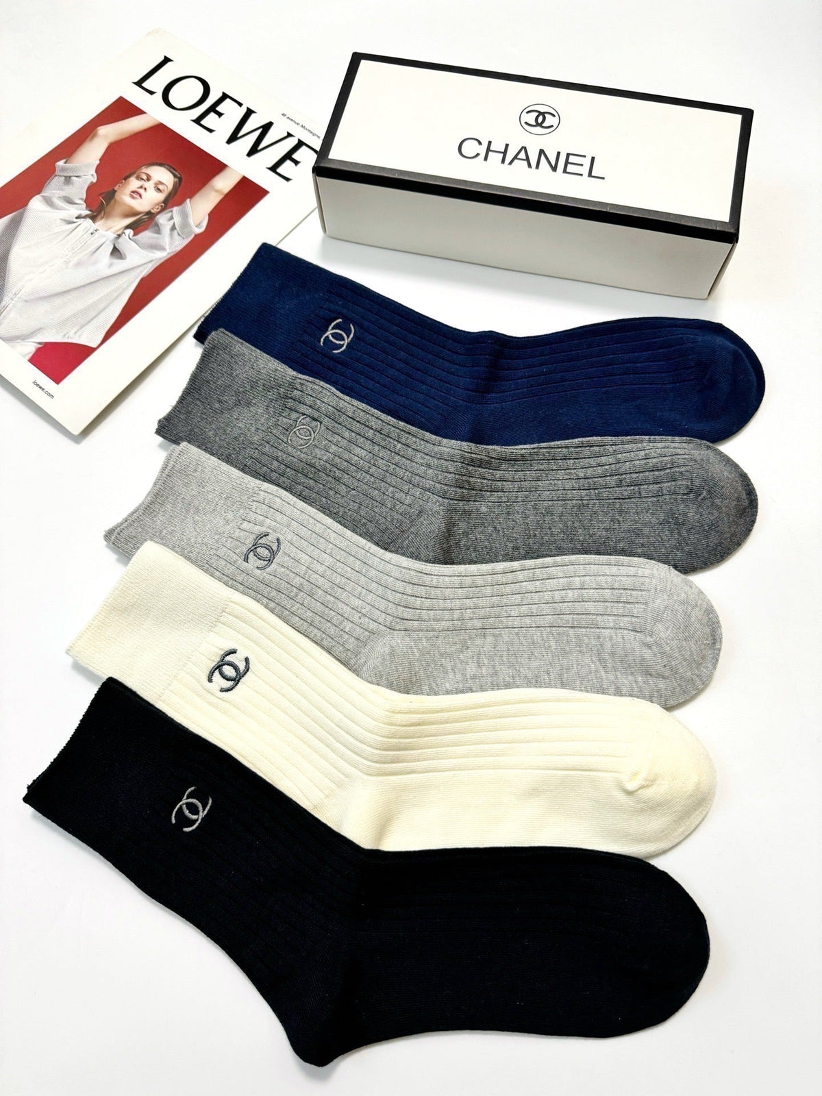 5-Pair Comfort Socks Set (1 BOX)-122