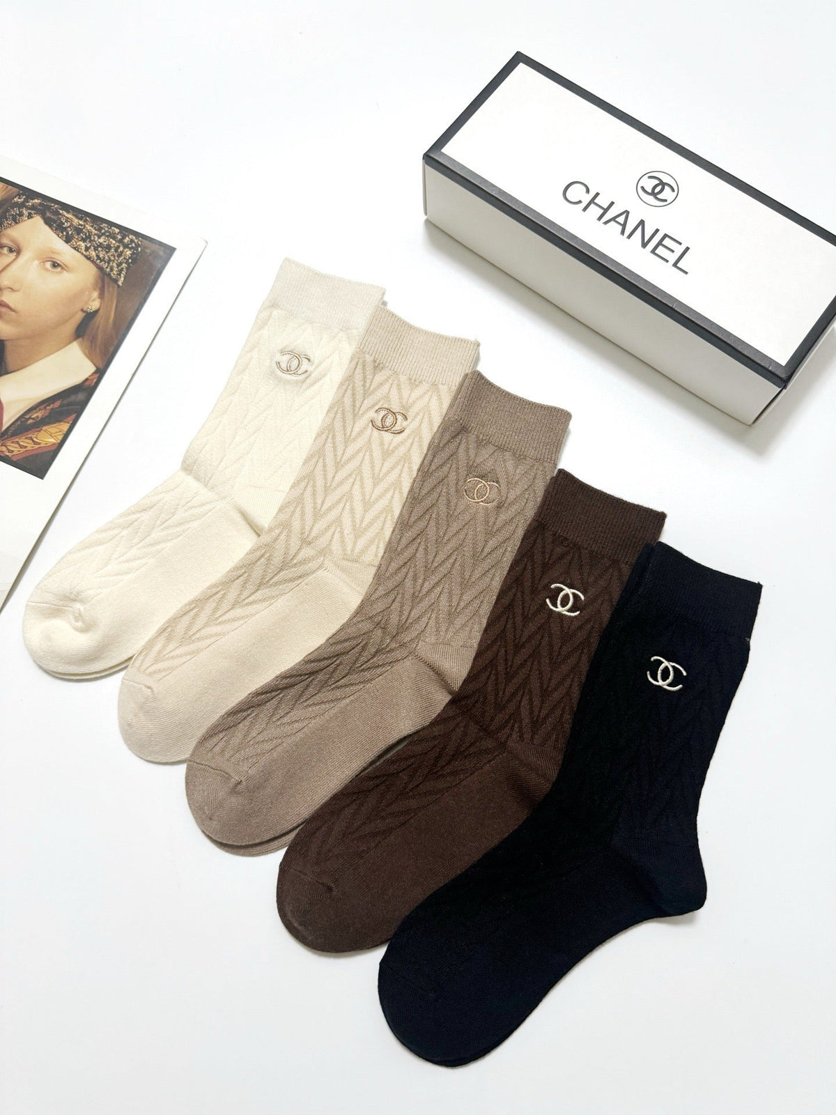 5-Pair Comfort Socks Set (1 BOX)-125