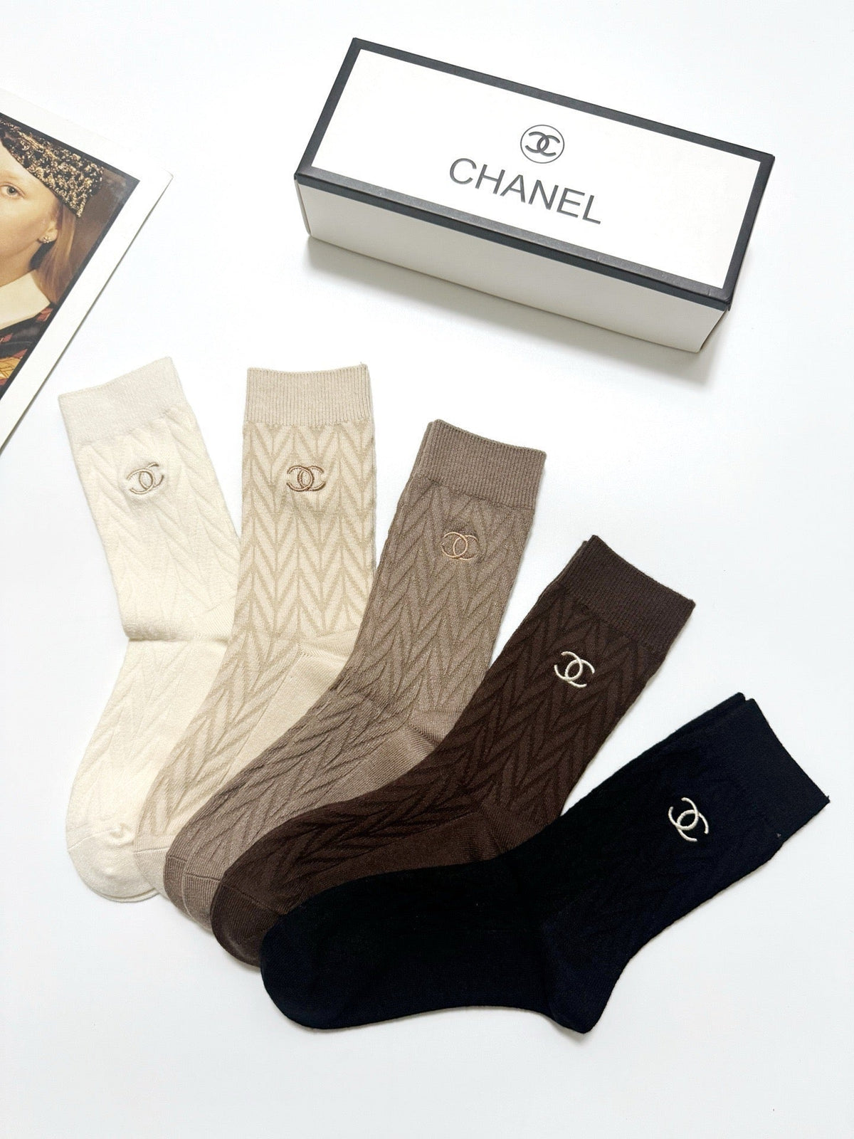 5-Pair Comfort Socks Set (1 BOX)-125