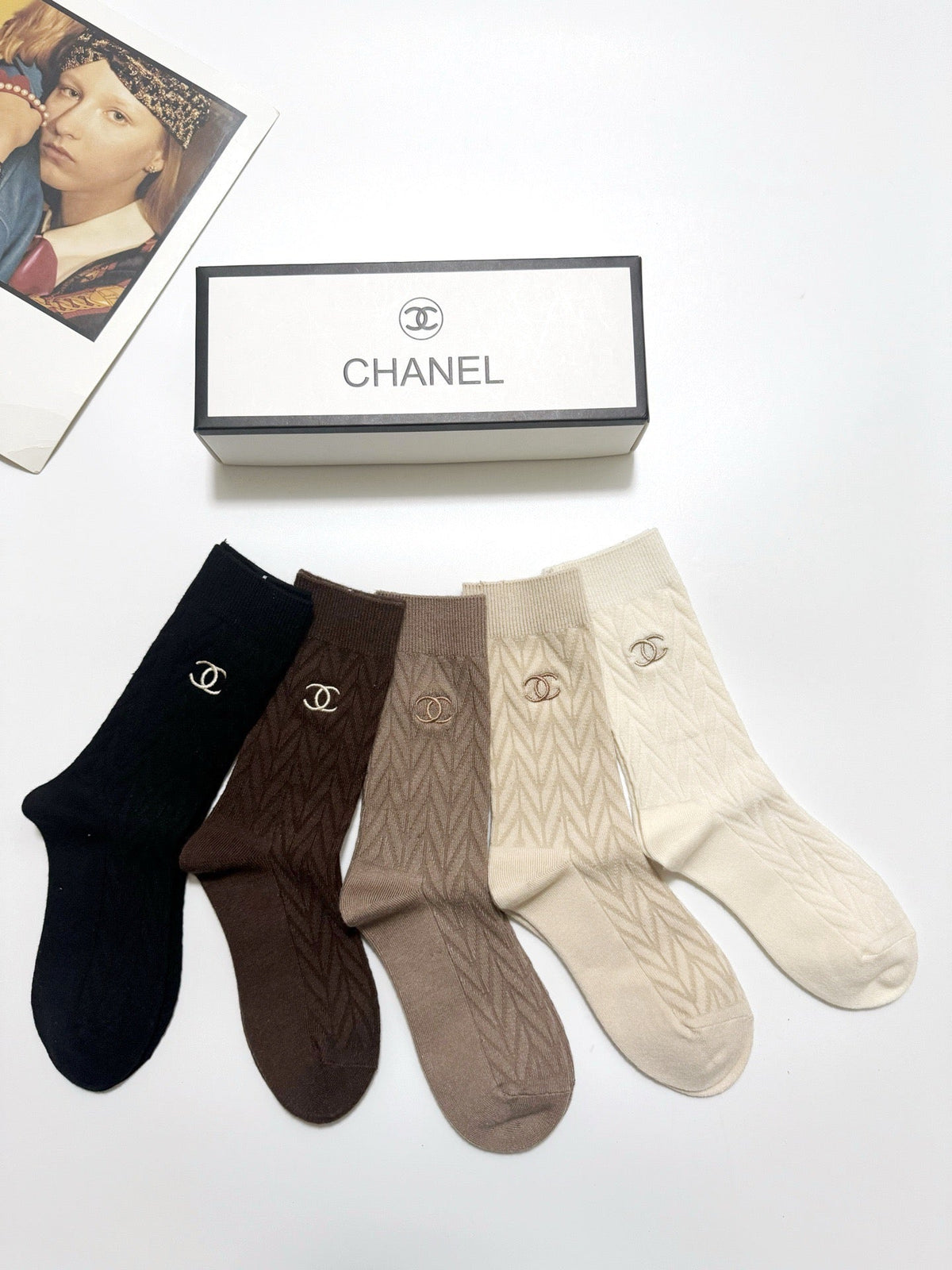 5-Pair Comfort Socks Set (1 BOX)-125