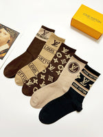 5-Pair Comfort Socks Set (1 BOX)-126
