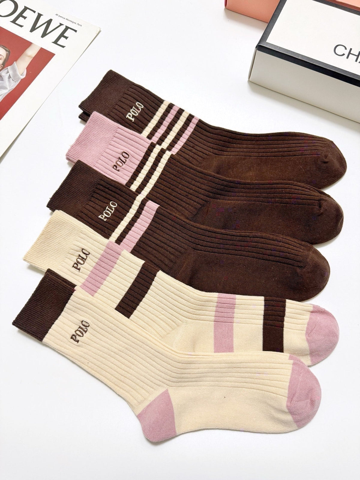 5-Pair Comfort Socks Set (1 BOX)-128