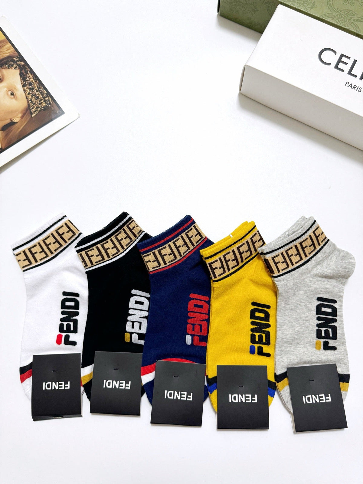 5-Pair Comfort Socks Set (1 BOX)-129
