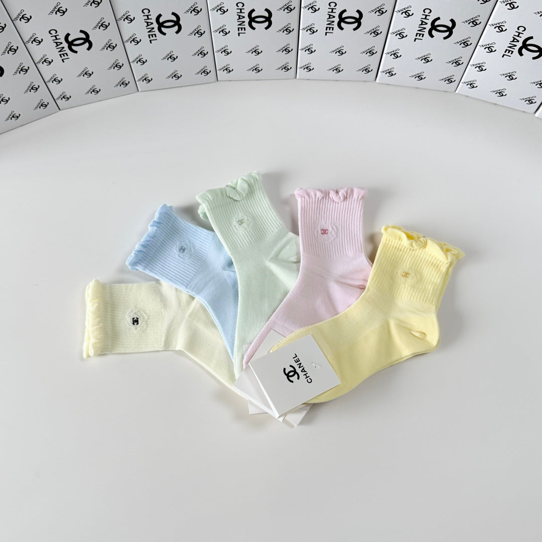 5-Pair Comfort Socks Set (1 BOX)-136