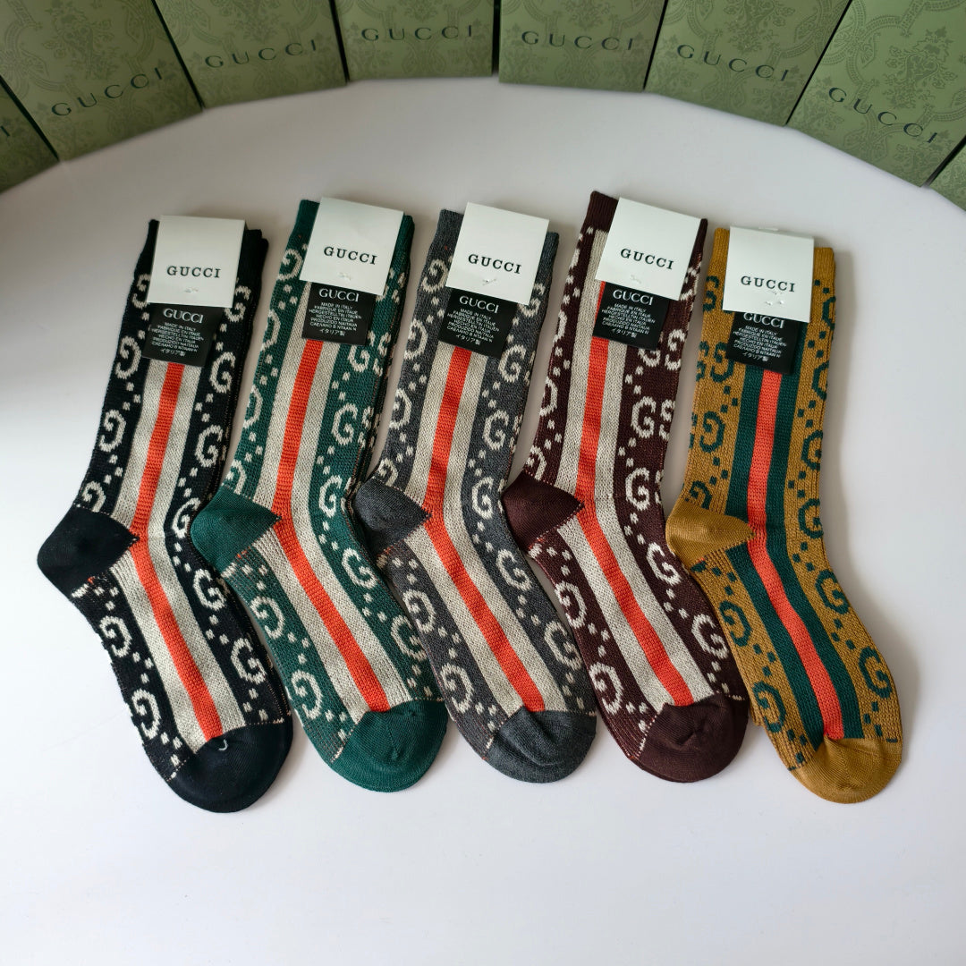 5-Pair Comfort Socks Set (1 BOX)-140