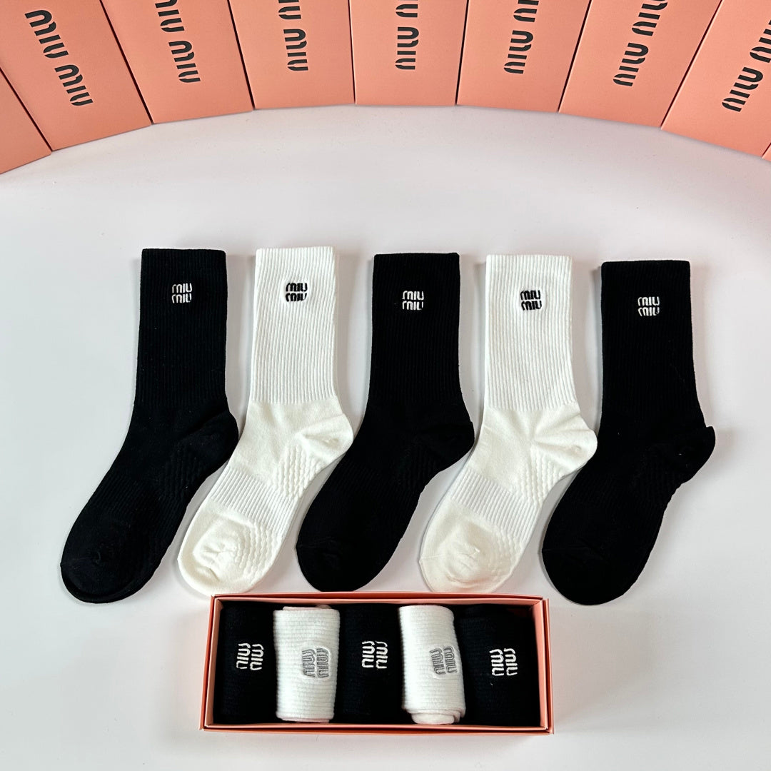 5-Pair Comfort Socks Set (1 BOX)-146