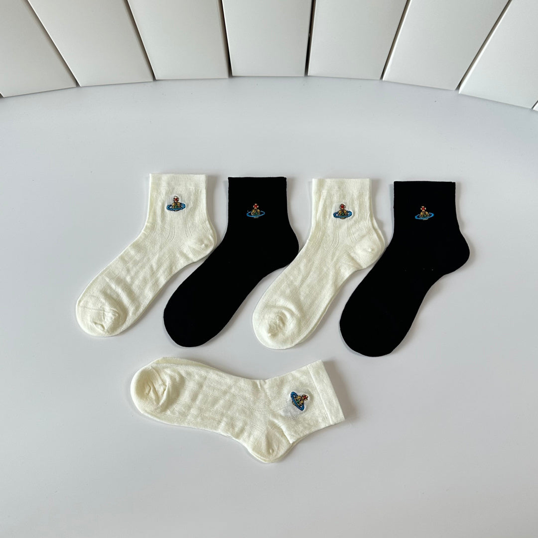 5-Pair Comfort Socks Set (1 BOX)-150