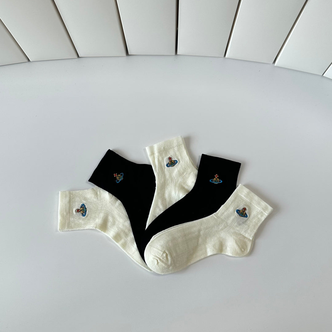 5-Pair Comfort Socks Set (1 BOX)-150