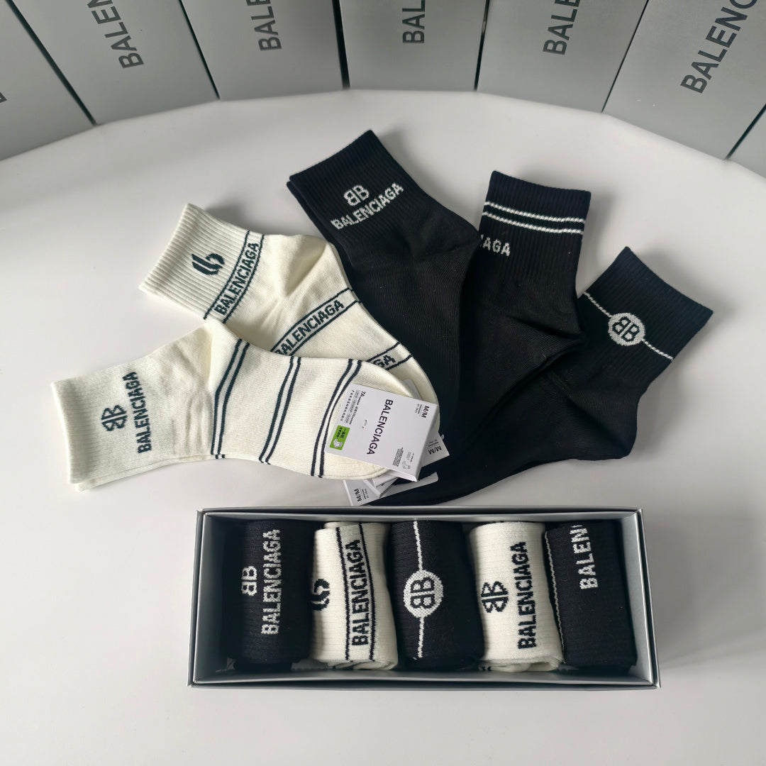 5-Pair Comfort Socks Set (1 BOX)-152