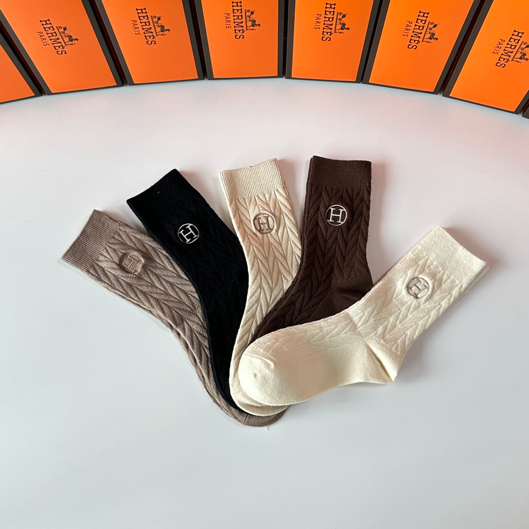 5-Pair Comfort Socks Set (1 BOX)-155