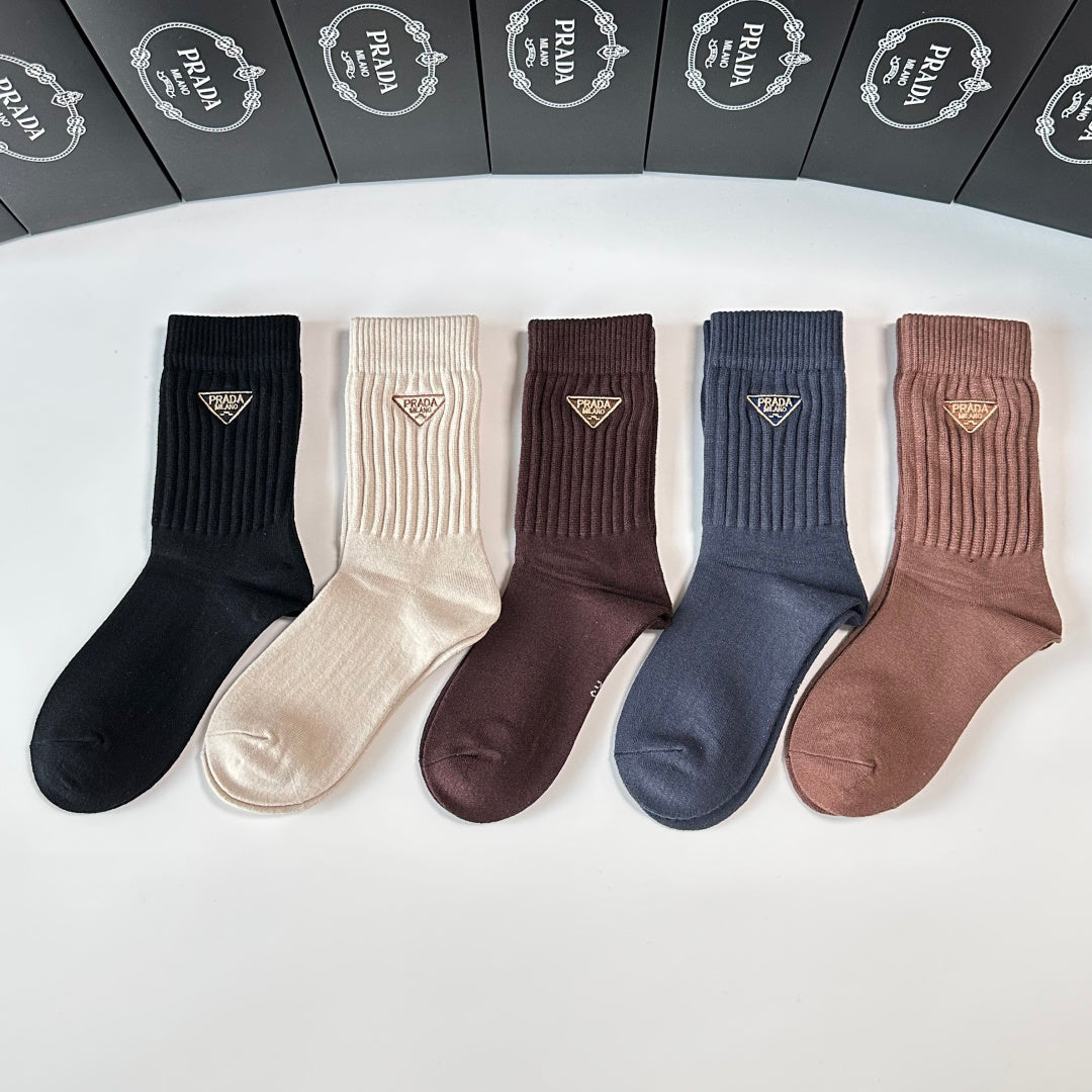 5-Pair Comfort Socks Set (1 BOX)-156