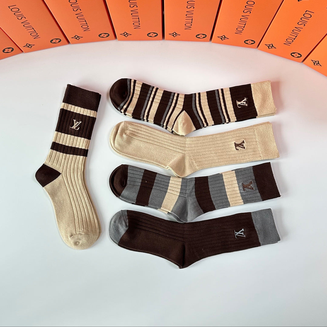 5-Pair Comfort Socks Set (1 BOX)-157