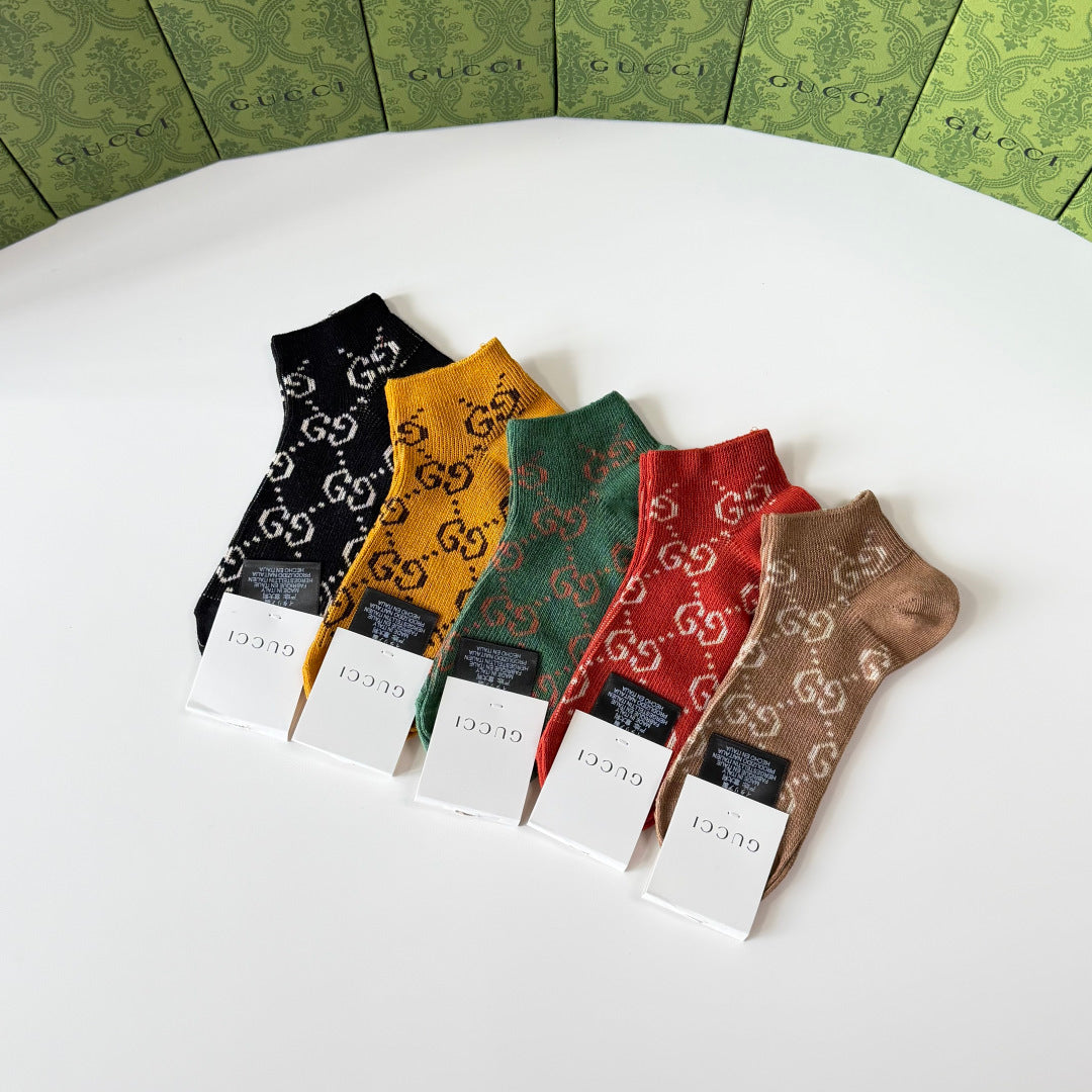 5-Pair Comfort Socks Set (1 BOX)-166