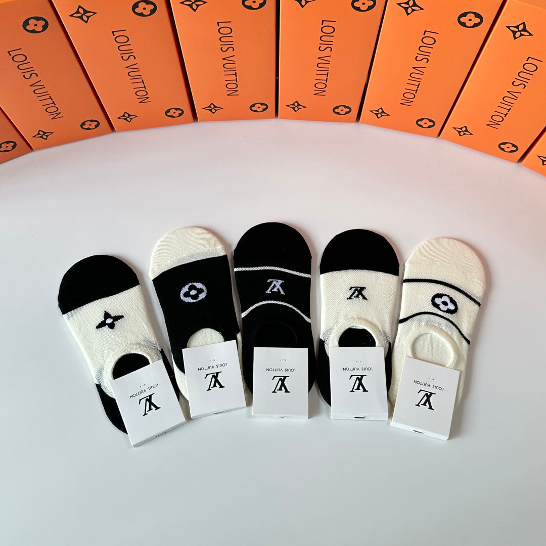 5-Pair Comfort Socks Set (1 BOX)-187