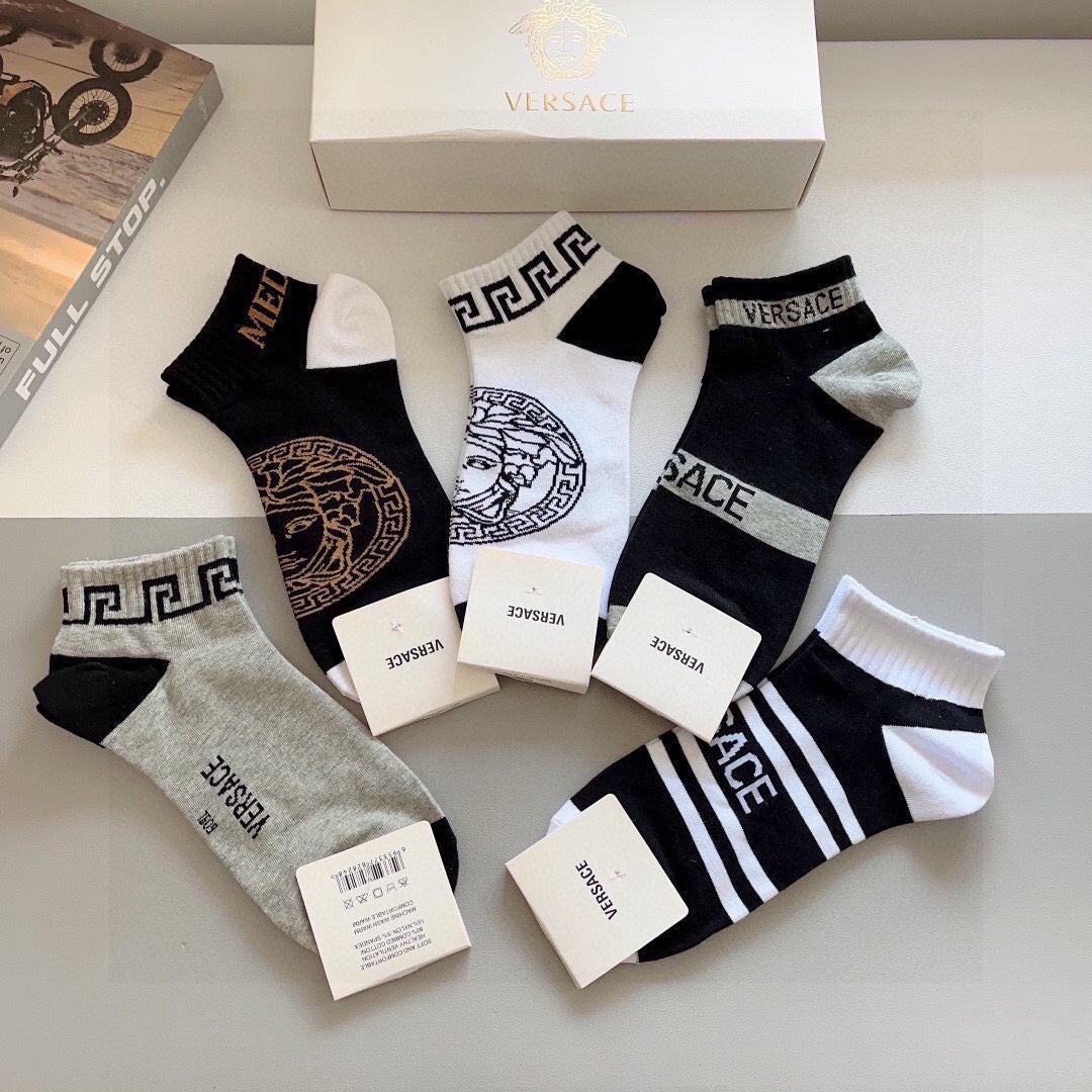 5-Pair Comfort Socks Set (1 BOX)-200