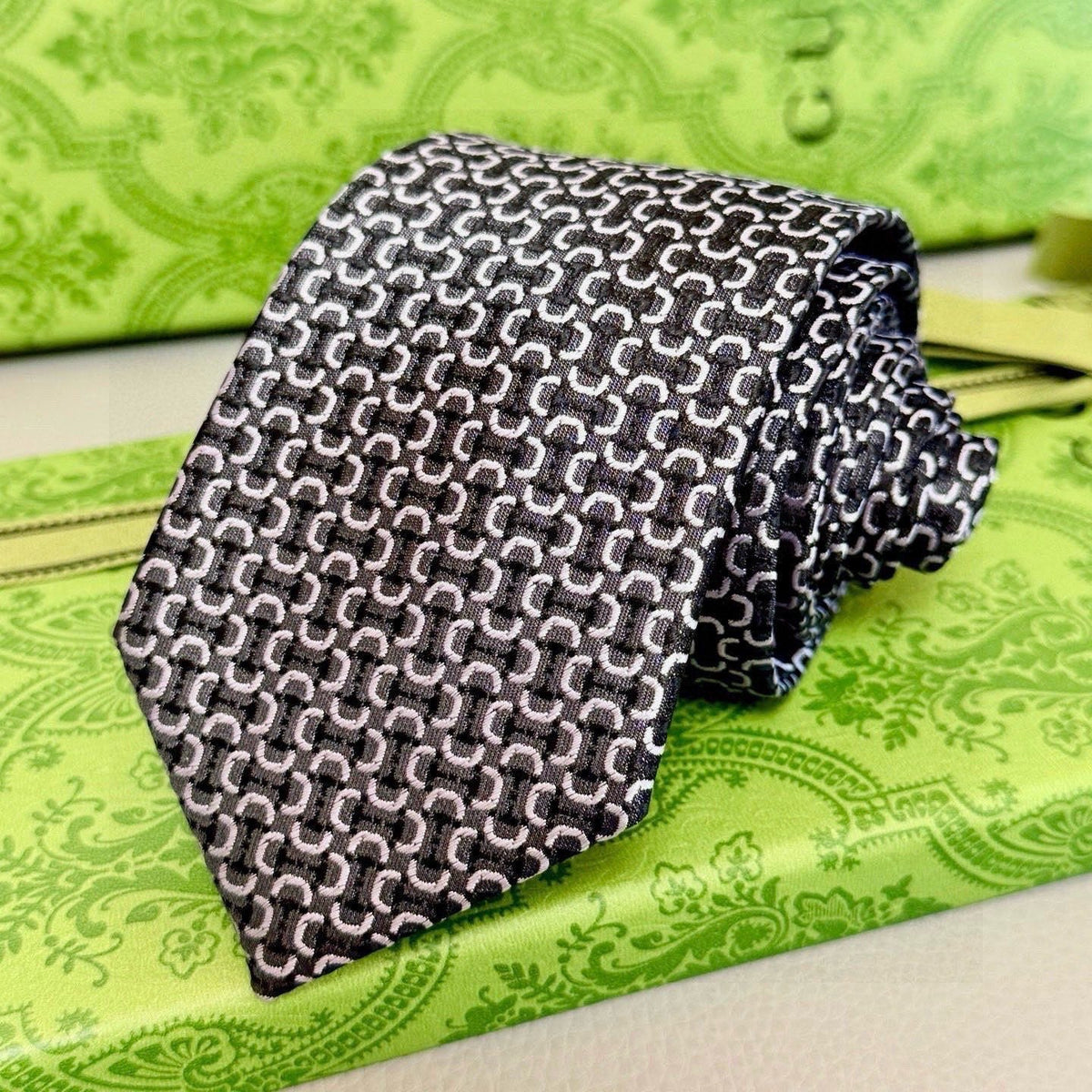 Handcrafted Jacquard Tie-87